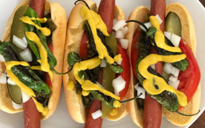 Chicago Dog with an East Coast Twist