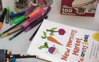 New Morning Market Coloring Book!