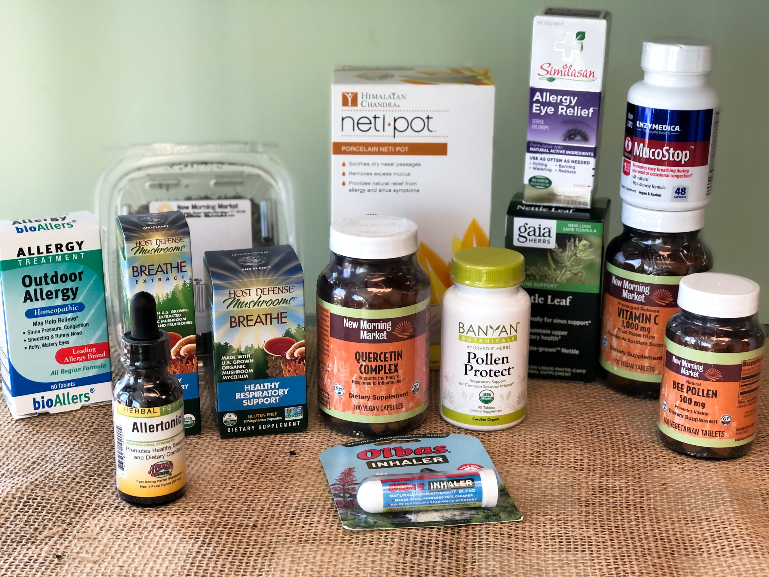 Shopping List Allergy Support New Morning Market