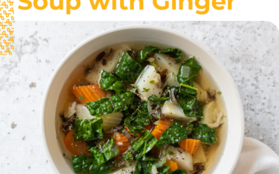 Warming Vegetable Soup with Ginger