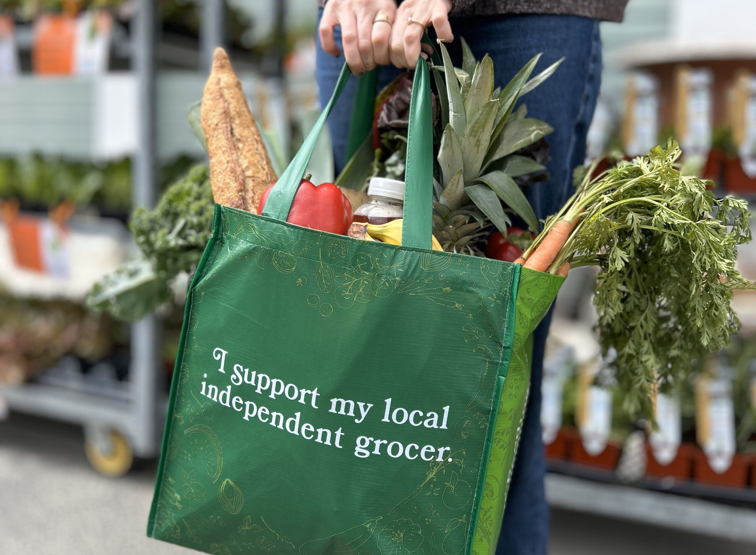 Reusable Bag Header