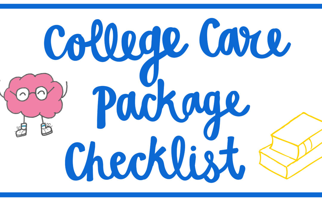 College Care Package Checklist