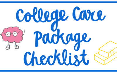 College Care Package Checklist
