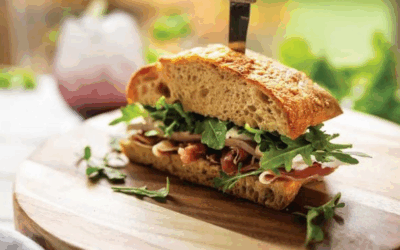 The Art of the Sandwich: Prosciutto & Vermont Burrata Hero with Herb-Roasted Chicken 