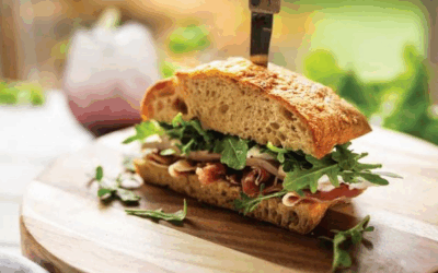 The Art of the Sandwich: Prosciutto & Vermont Burrata Hero with Herb-Roasted Chicken 