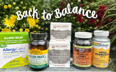 Back to Balance: Thoughtful supplements and plant-powered self-care